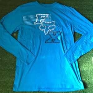 Fox Racing Blue medium long sleeve!